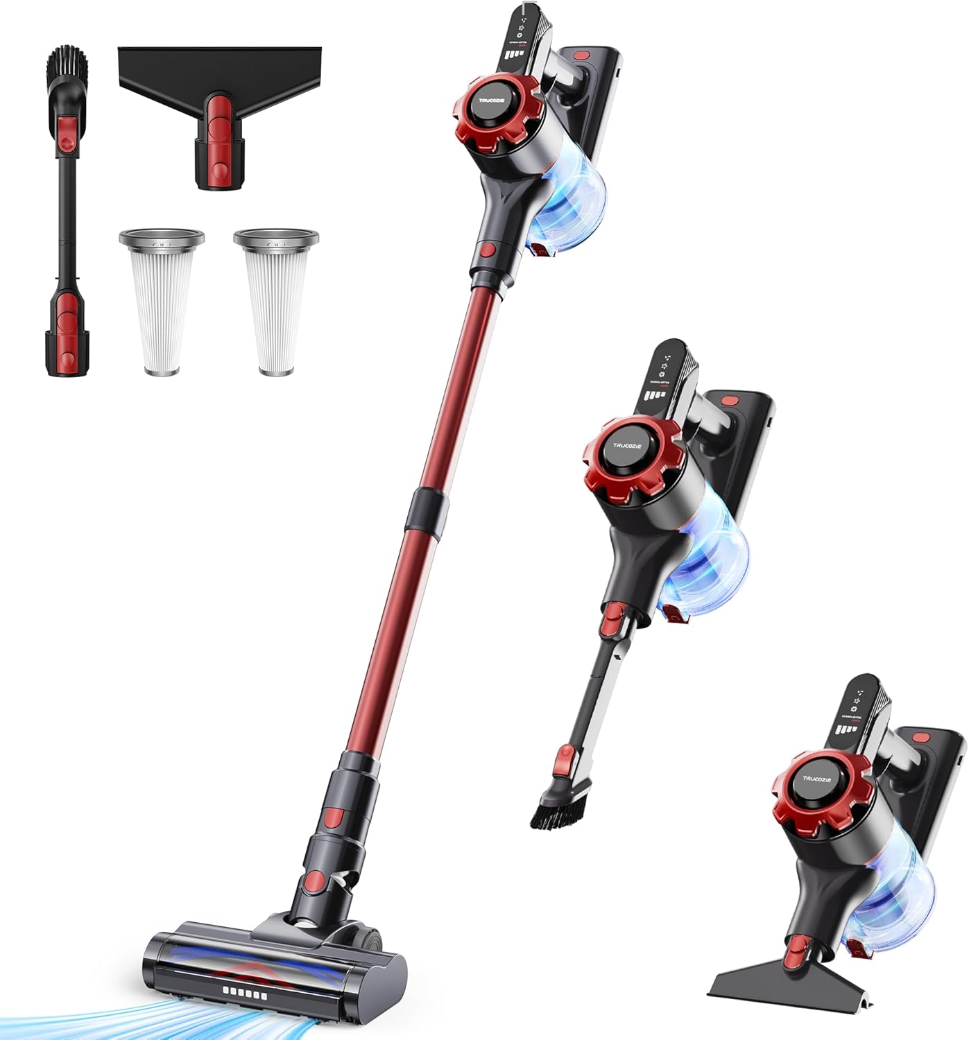 Trucozie standing vacuum Red 2